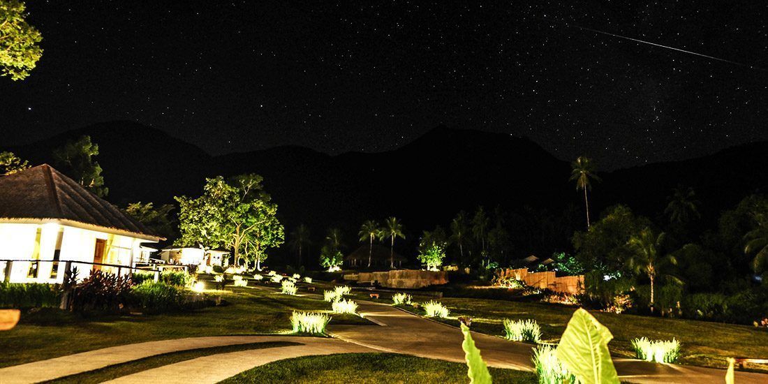 front of property – evening/night