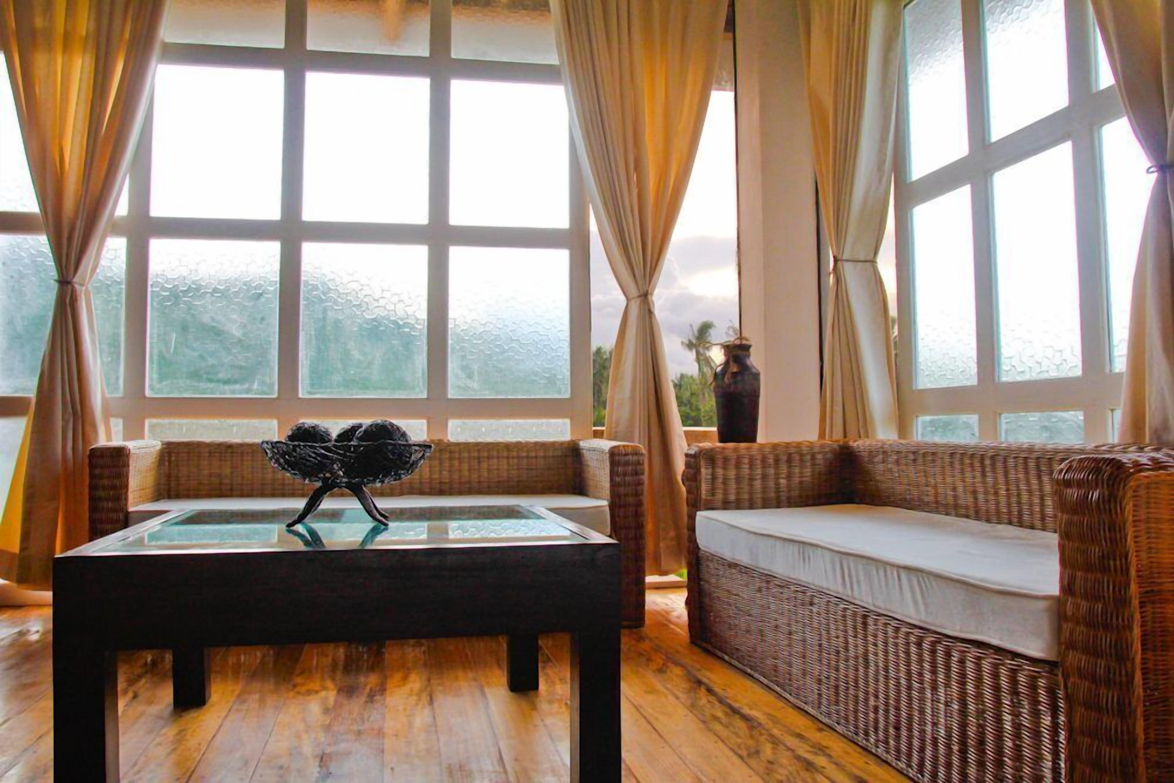 standard villa | living room | flat-screen tv