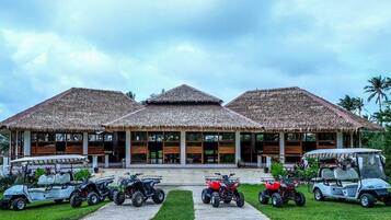 Fassade der Unterkunft