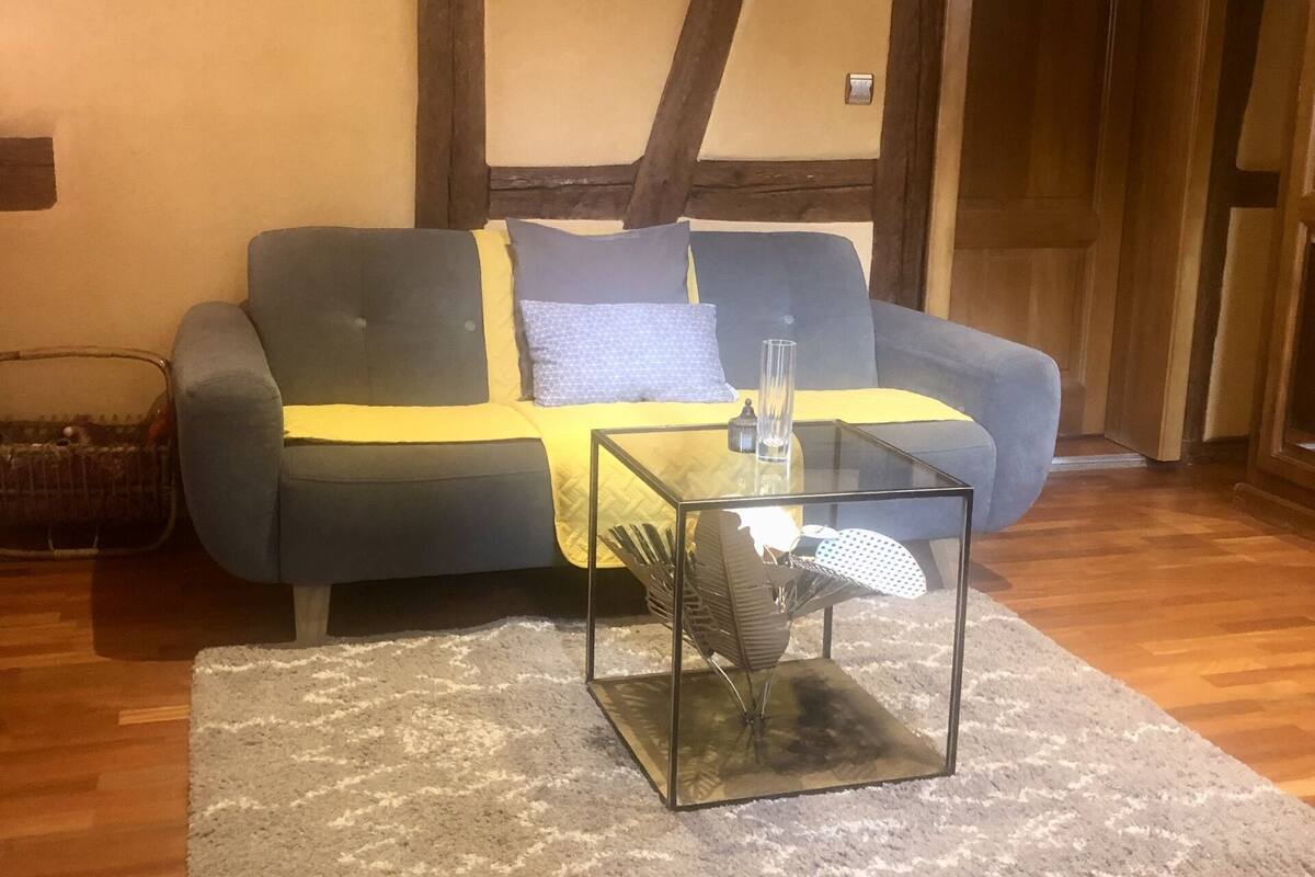 Apartment, mit Bad (Cigogneaux) | Innenbereich