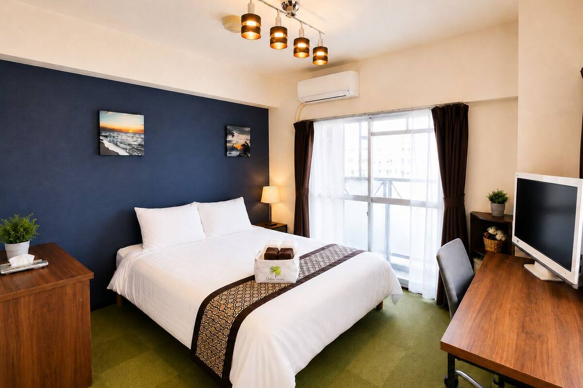 Apartamento, balcón, vistas a la ciudad (603) | 1 dormitorio, escritorio, tabla de planchar con plancha y wifi gratis