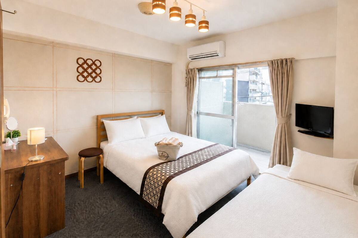 Apartamento, balcón, vistas a la ciudad (403) | 1 dormitorio, escritorio, tabla de planchar con plancha y wifi gratis