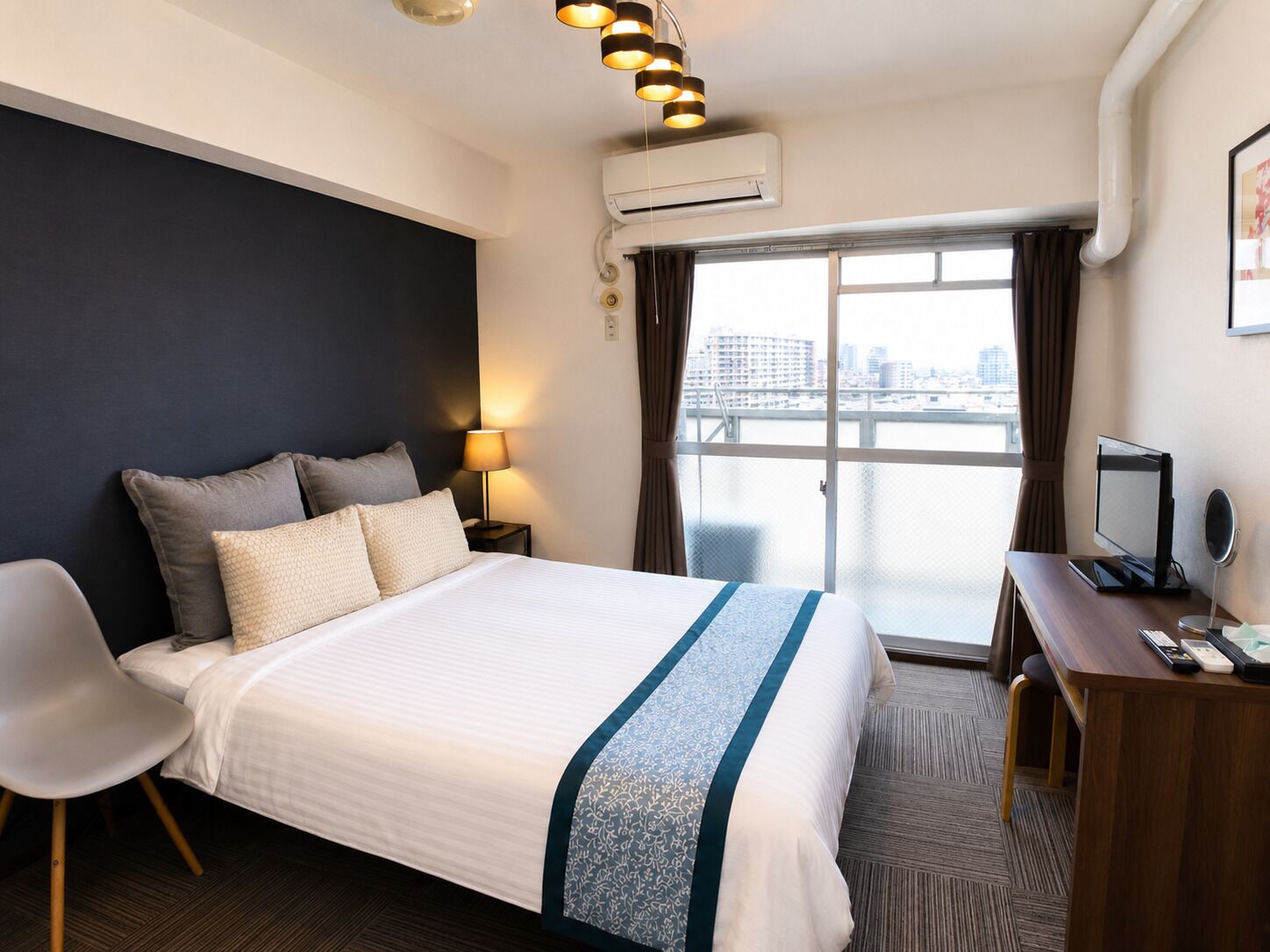 Apartment, 1 Double Bed, Balcony, City View (1104) | 1 bedroom, desk, iron/ironing board, free WiFi