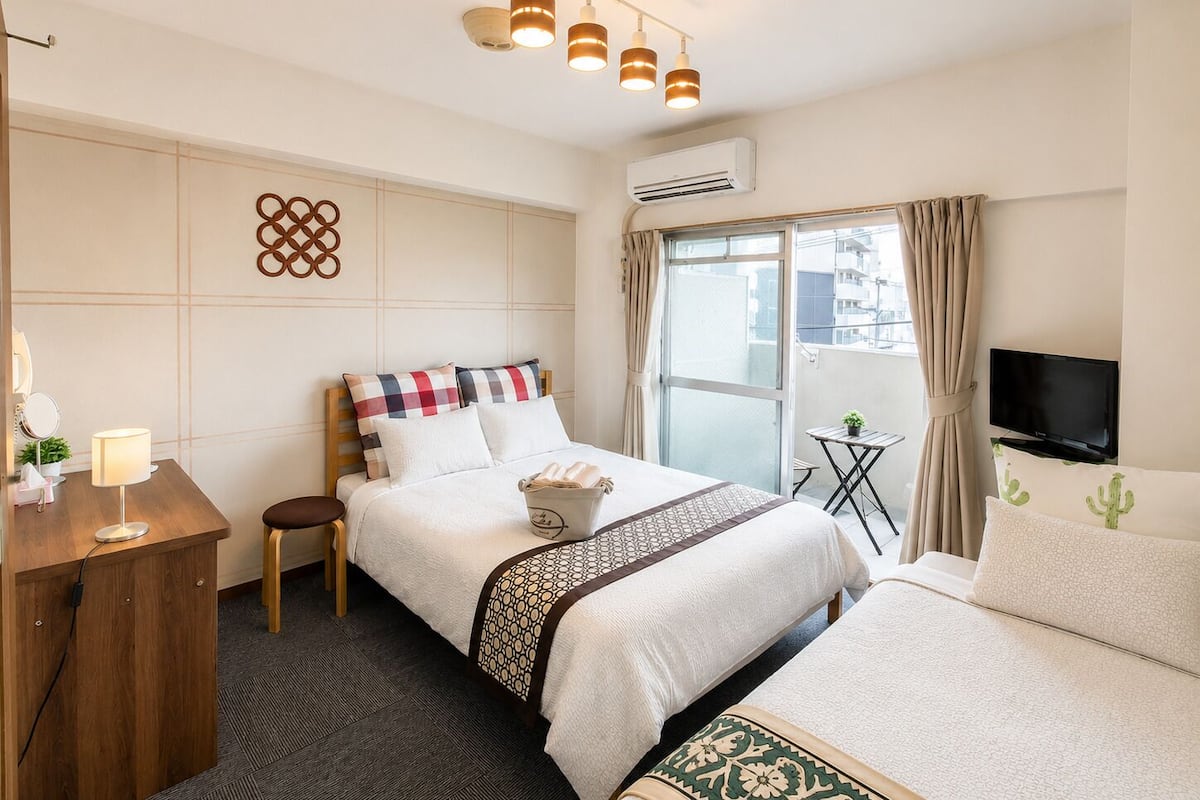 อพาร์ทเมนท์, ระเบียง, วิวเมือง (403) | 1 ห้องนอน, โต๊ะทำงาน, เตารีด/โต๊ะรีดผ้า, Wi-Fi ฟรี