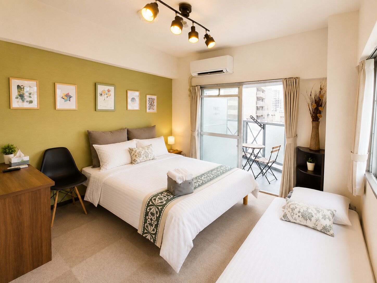 Apartment, Balcony, City View (503) | 1 bedroom, desk, iron/ironing board, free WiFi