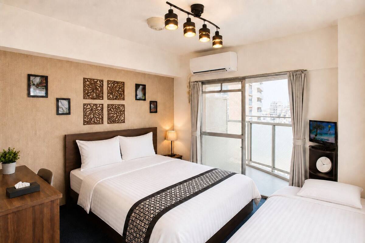 Apartamento, balcón, vistas a la ciudad (703) | 1 dormitorio, escritorio, tabla de planchar con plancha y wifi gratis