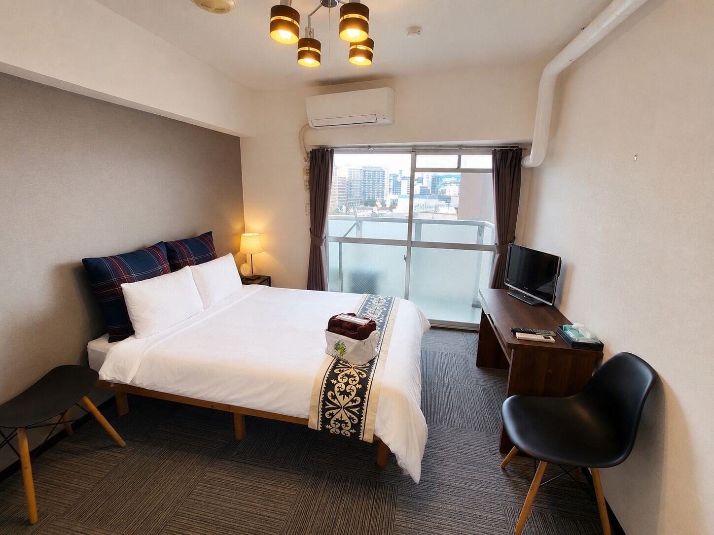 Apartment, 1 Double Bed, Balcony, City View (904) | 1 bedroom, desk, iron/ironing board, free WiFi