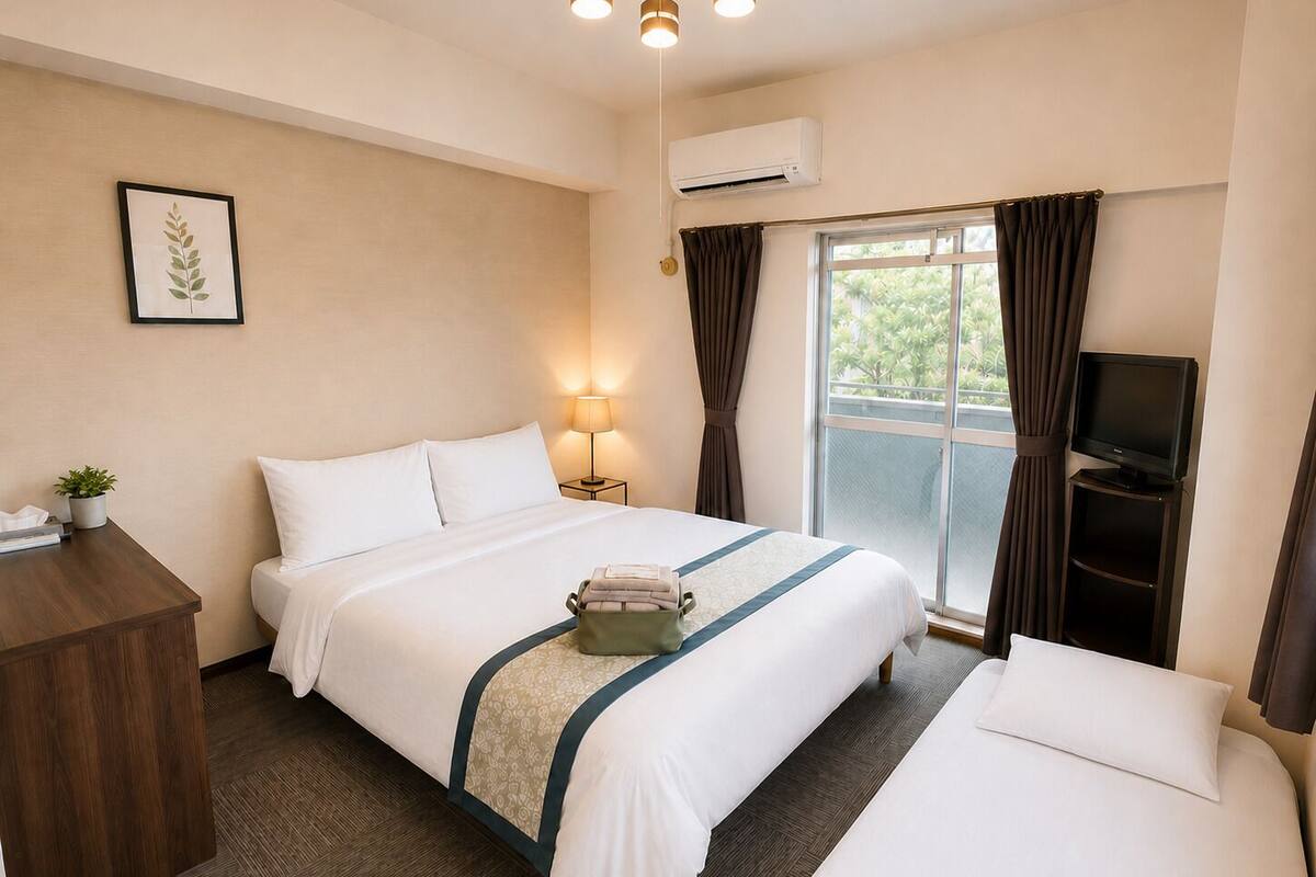 Apartamento, balcón, vistas a la ciudad (203) | 1 dormitorio, escritorio, tabla de planchar con plancha y wifi gratis