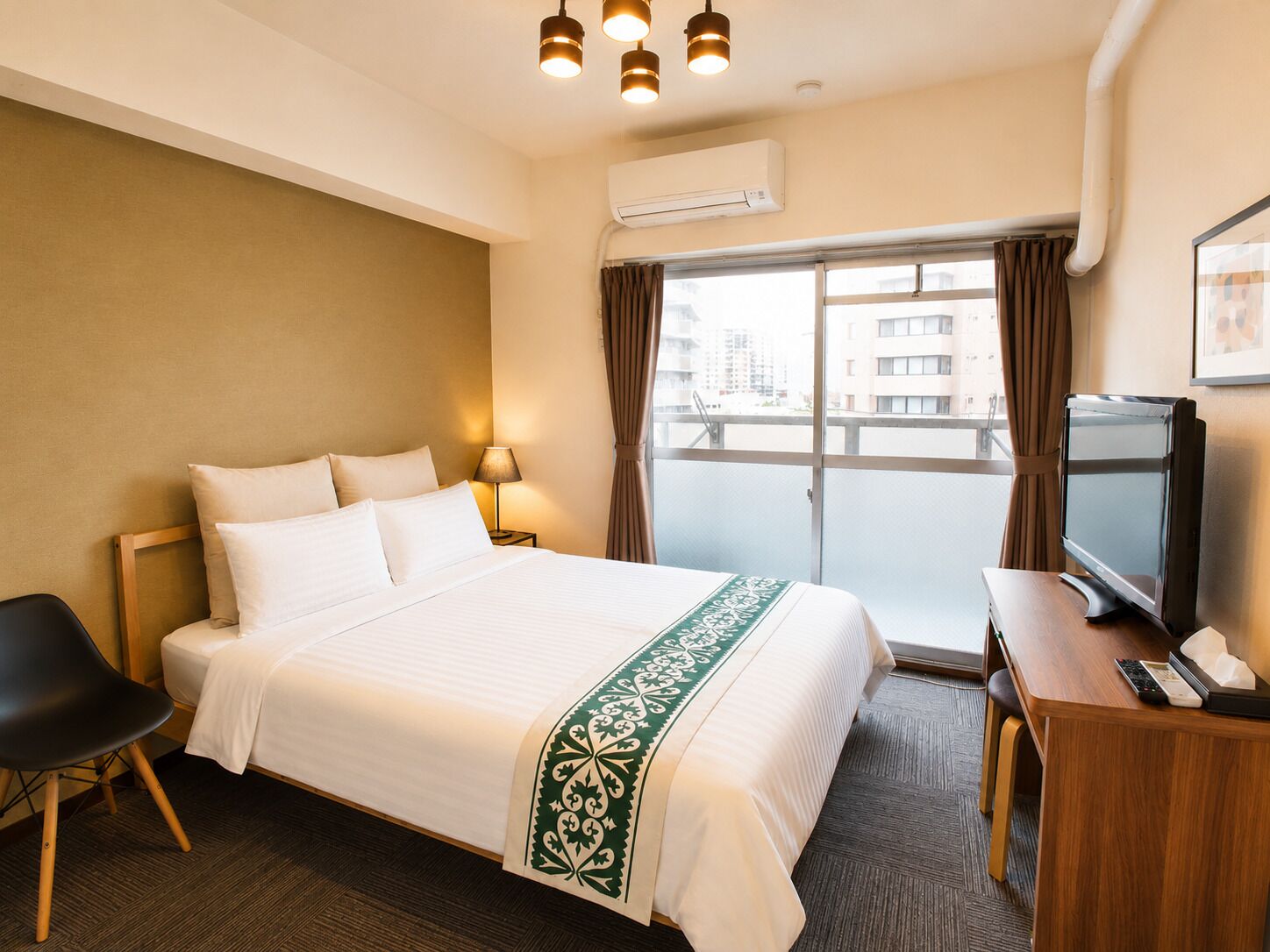 Apartment, 1 Double Bed, Balcony, City View (504) | 1 bedroom, desk, iron/ironing board, free WiFi