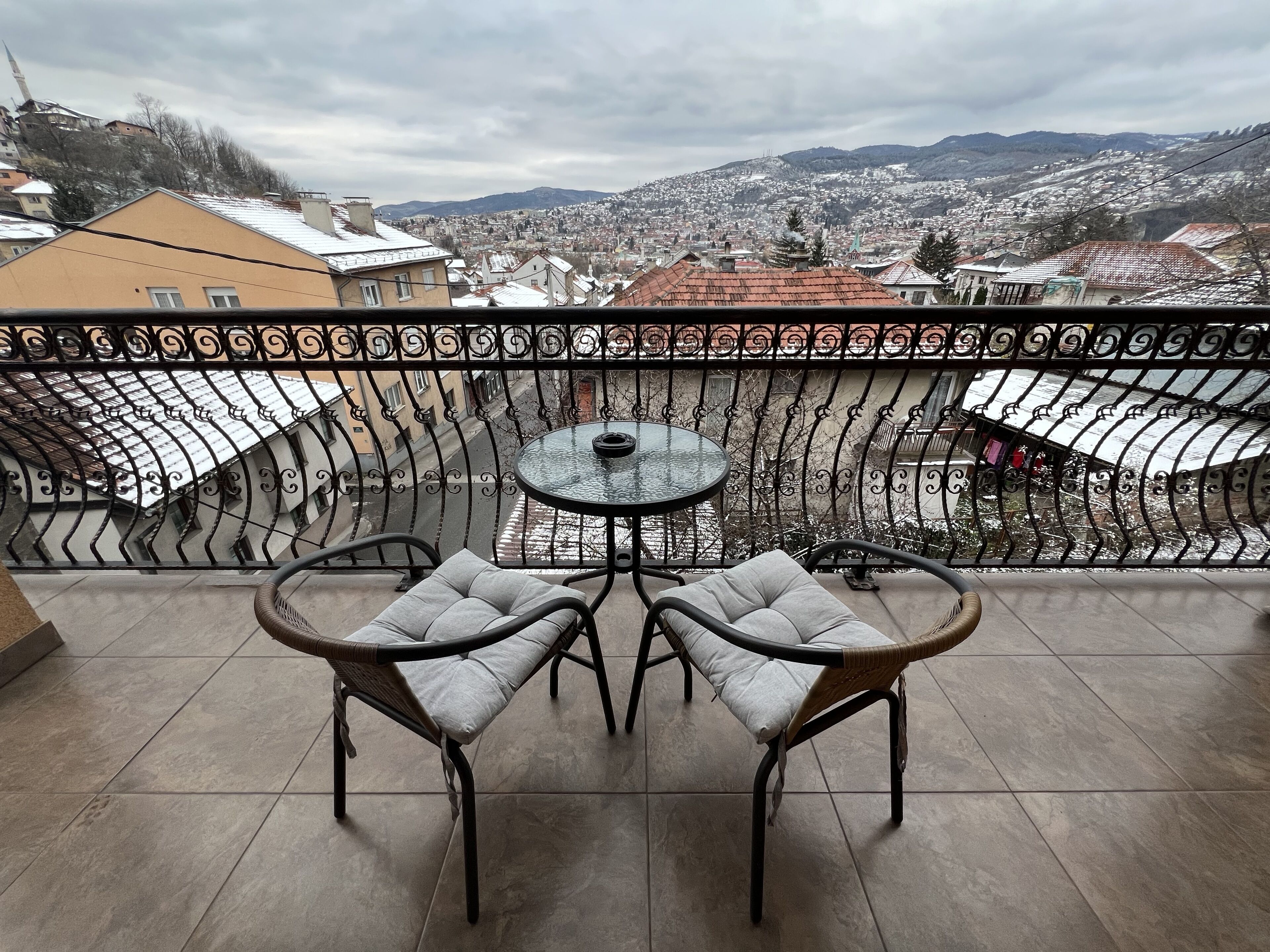 إطلالة من الشرفة