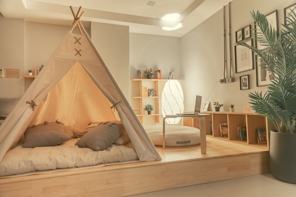 43-inch Smart TV with cable channels