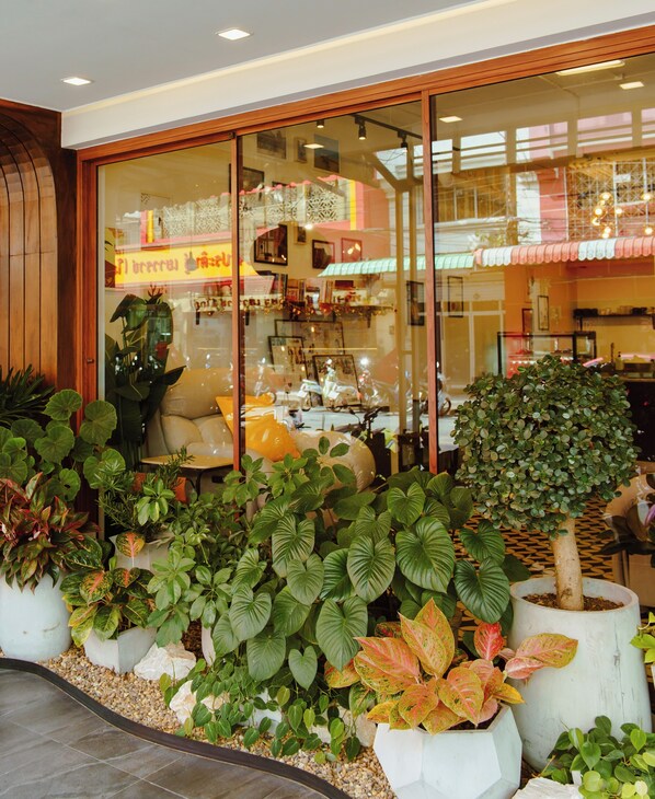 Fachada da propriedade