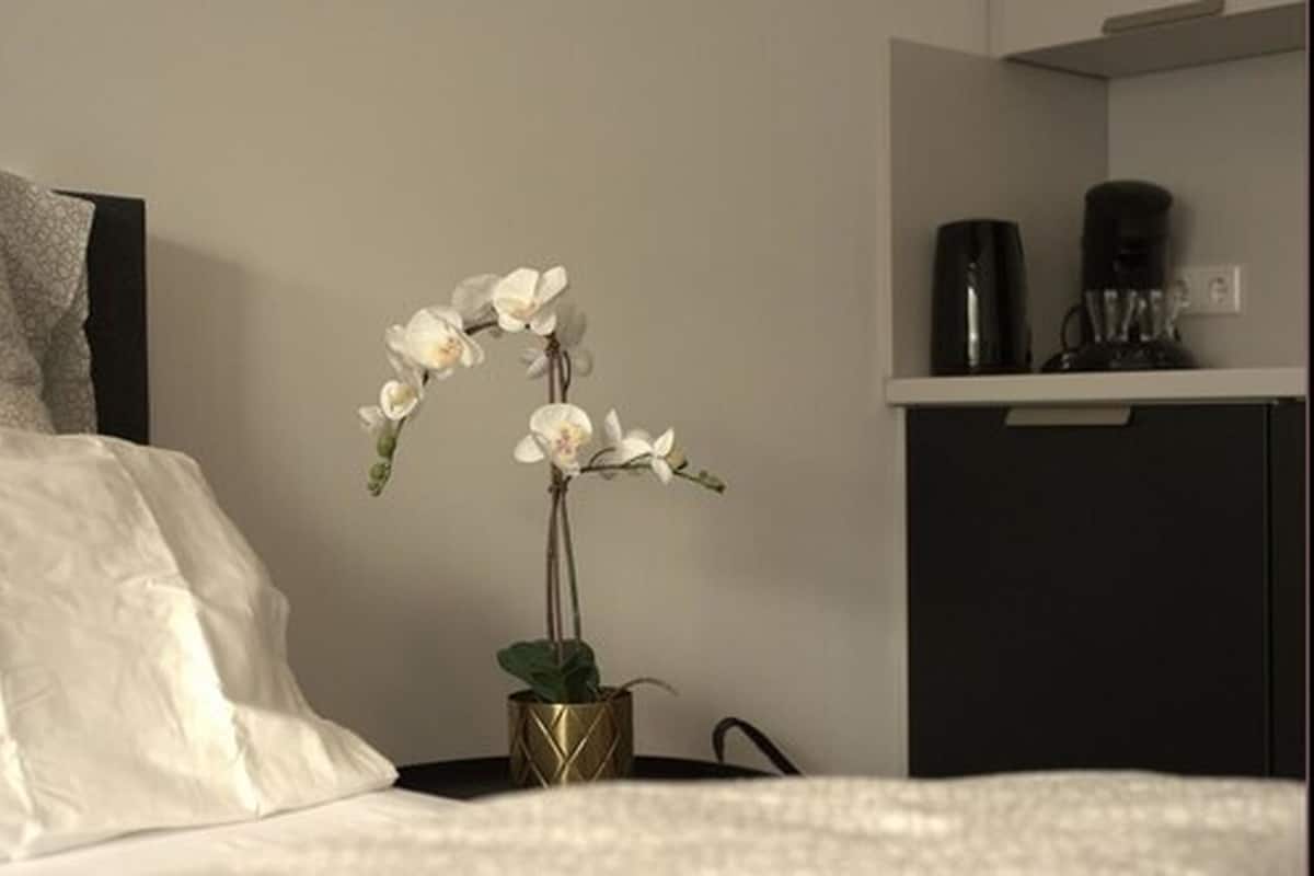 1 camera, una cassaforte in camera, una scrivania, Wi-Fi gratuito