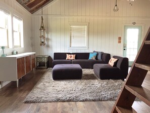 Smart TV, Netflix, streaming services, stereo - The Farmhouse @ Spotted Sheep Farms - Close to town & wine (Fredericksburg)