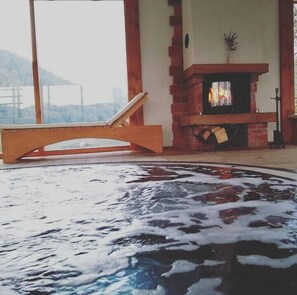 Steam room, body treatments, body wraps, body scrubs, facials