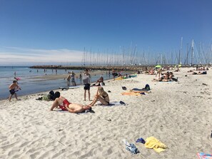 Beach - Casablanca Hostel, hyggelig overnatning (Anholt)