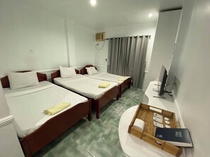 Triple Standard Room | Hypo-allergenic bedding, free WiFi, bed sheets - North Shores Inn (Currimao)