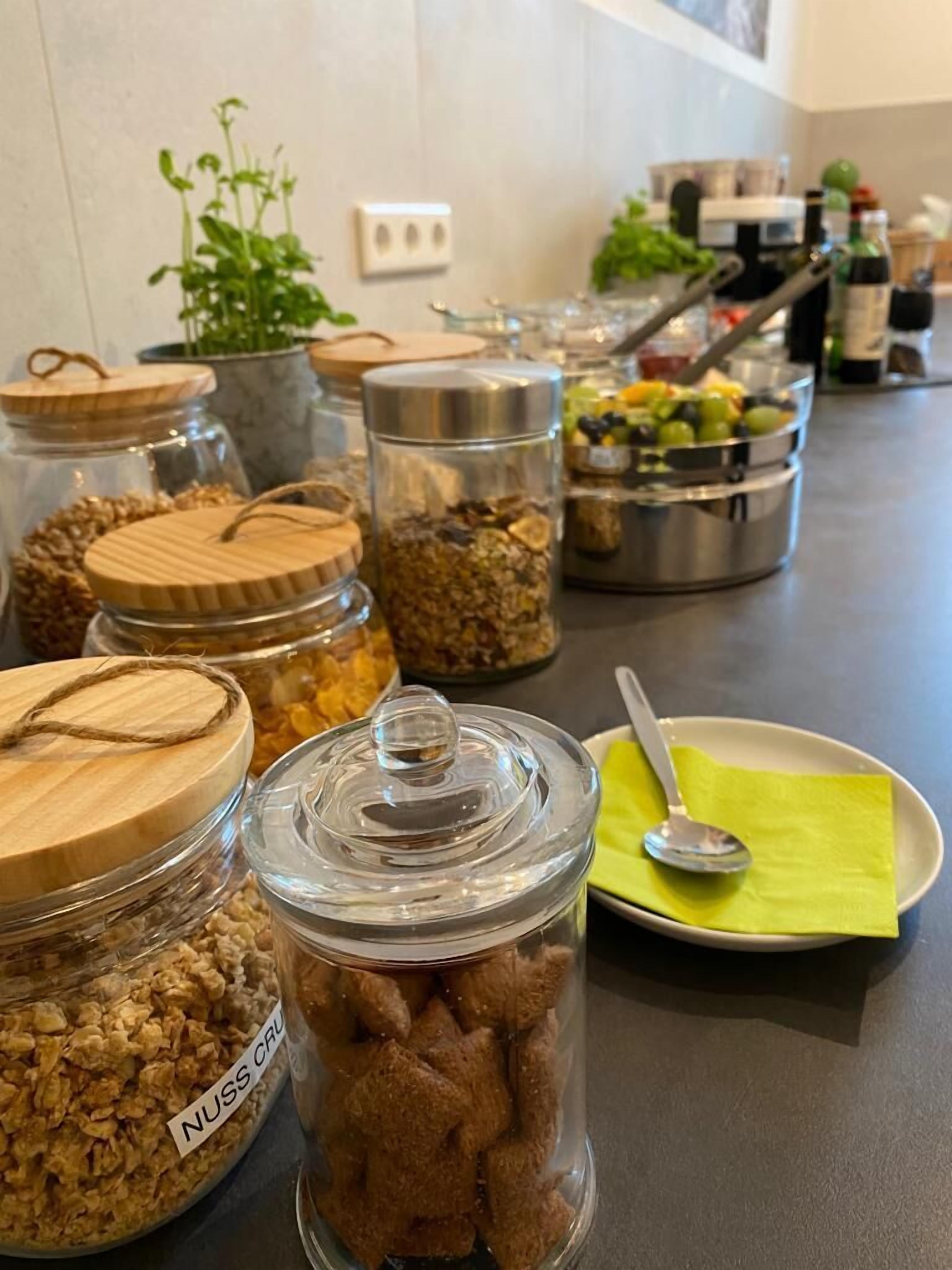 daily buffet breakfast (eur 17.50 per person)