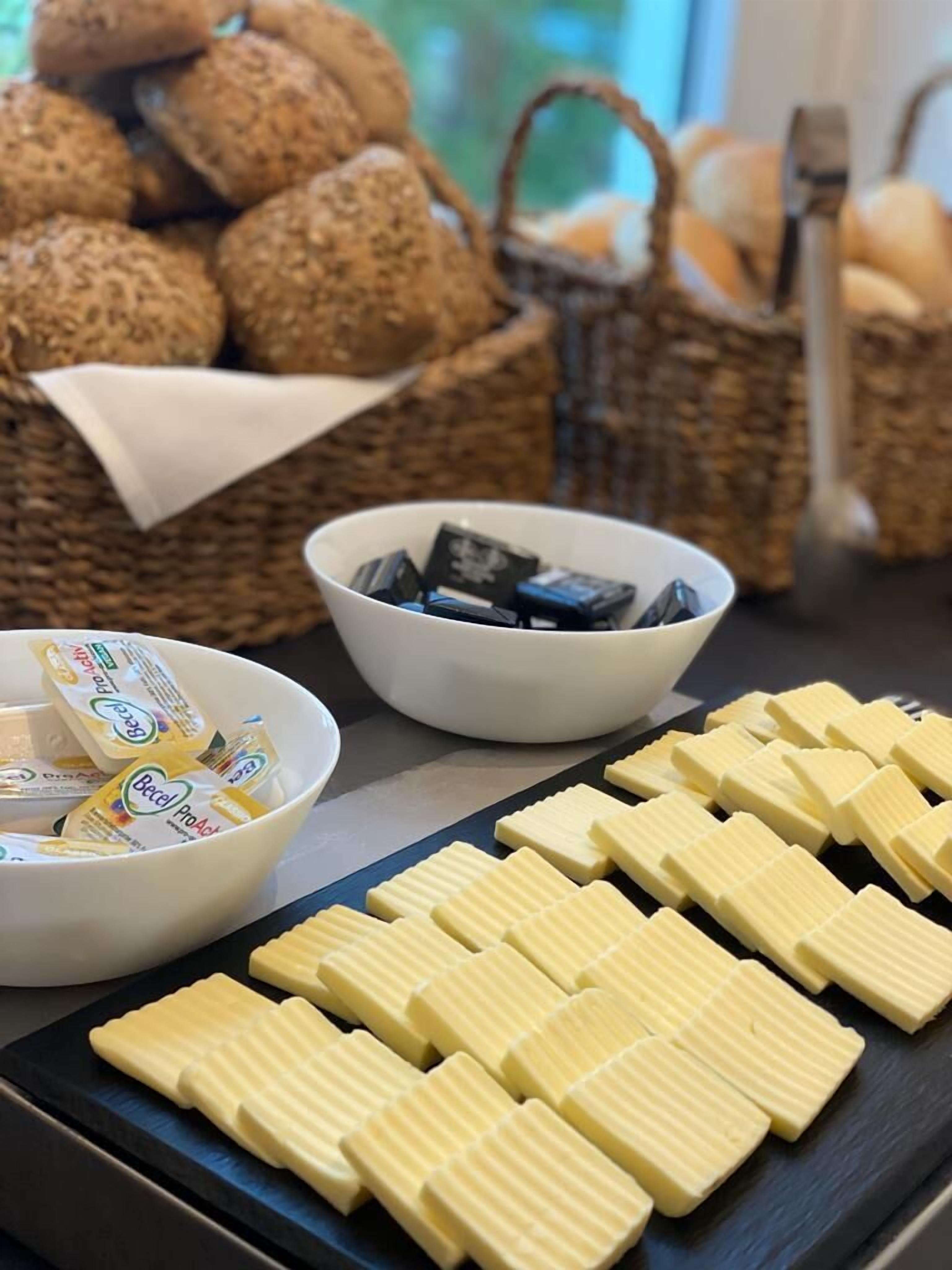 daily buffet breakfast (eur 17.50 per person)