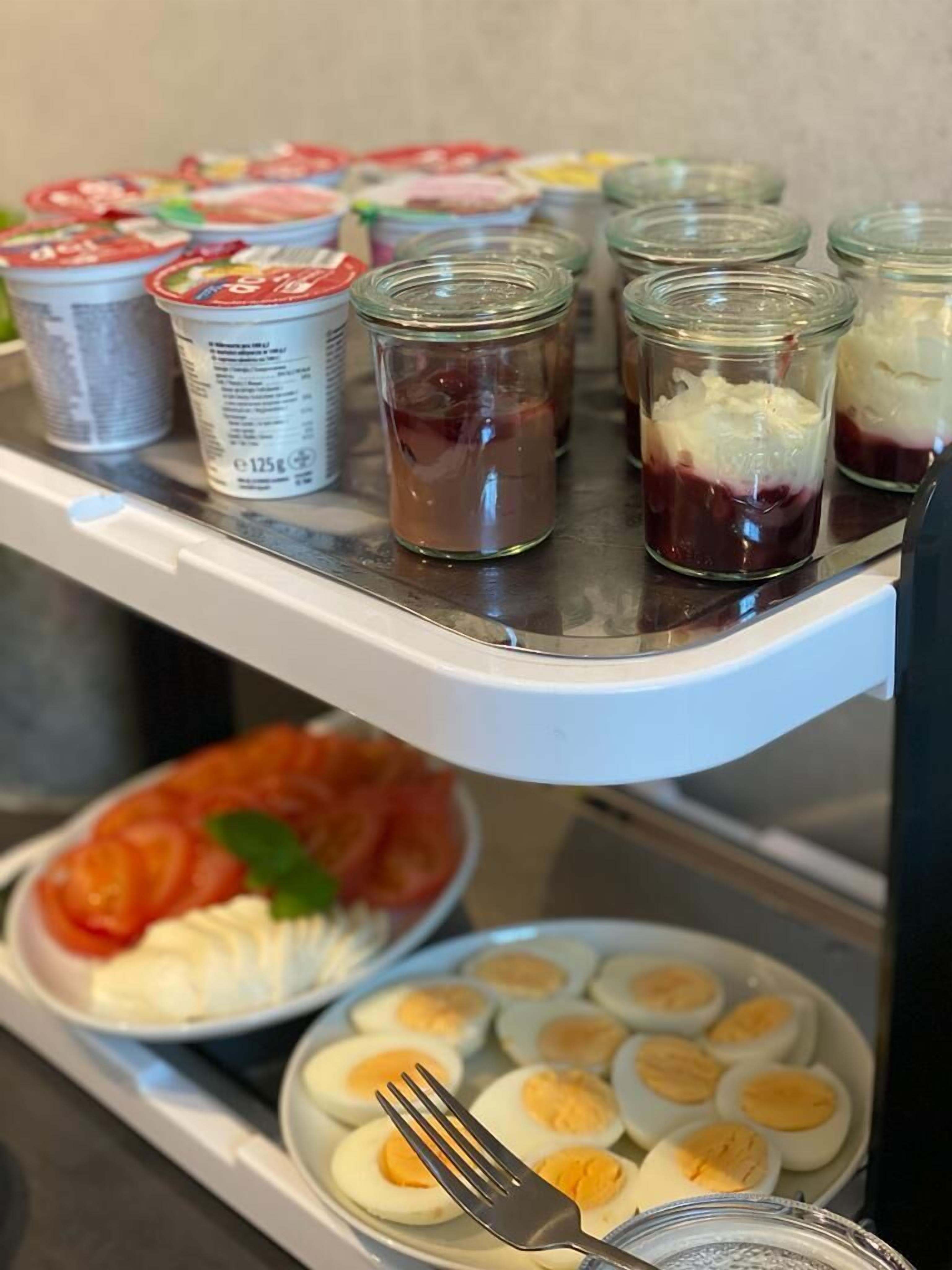 daily buffet breakfast (eur 17.50 per person)