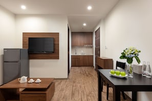 Apartment with City View | View from room