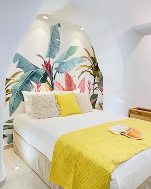 Junior Suite | 2 bedrooms, hypo-allergenic bedding, pillowtop beds - Gerani Deluxe Houses with Sea View (Astypalaia)