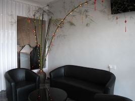 Sala de estar en el lobby