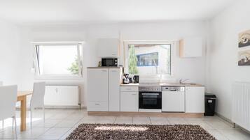 Apartment (110qm-Merlot-incl. 60EUR cleaning fee) | Eigene Küche | Kühlschrank, Mikrowelle, Ofen, Herdplatte
