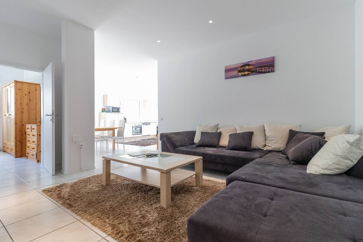 Apartment (110qm-Merlot-incl. 60EUR cleaning fee) | 3 bedrooms, free cots/infant beds, free WiFi, bed sheets