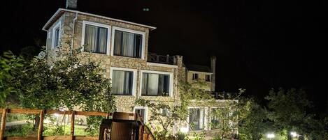 Voorkant van accommodatie