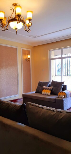 Living area - Riverland Apartments (Nairobi)