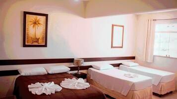 Minibar, blackout curtains, iron/ironing board, free WiFi