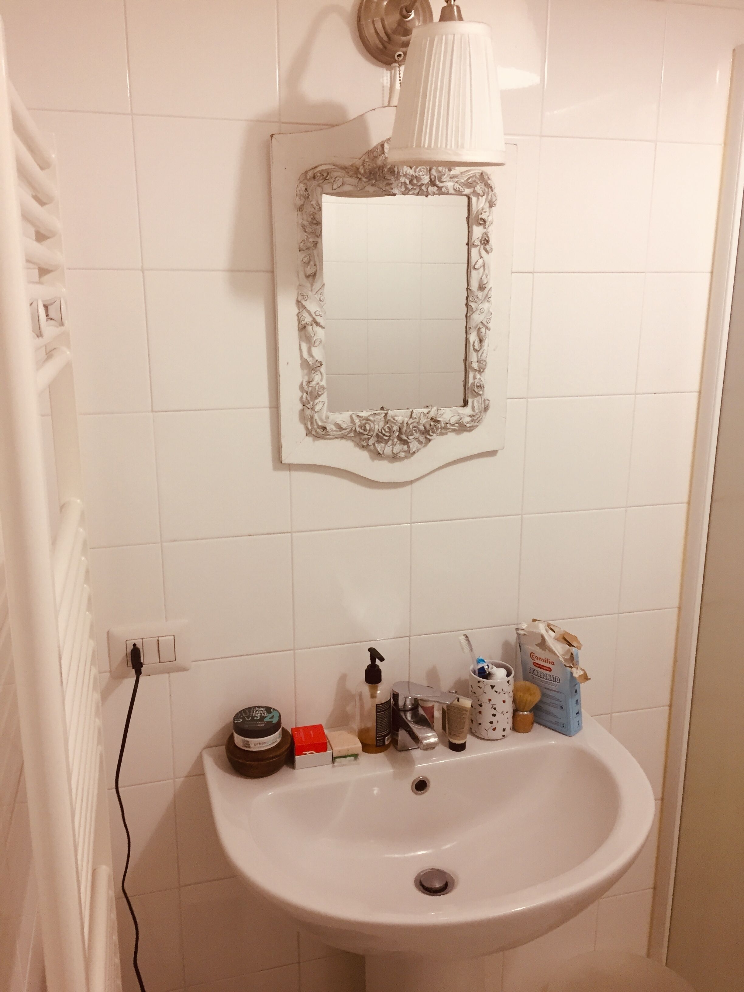 Douche, bidet, savon, shampoing