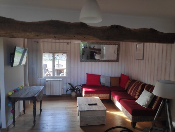 TV, fireplace, books - very quiet rural house (hodeng-hodenger)