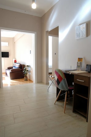 Luxury Apartment | Living area | Flat-screen TV - Gazi Divine Apartment (Athens)