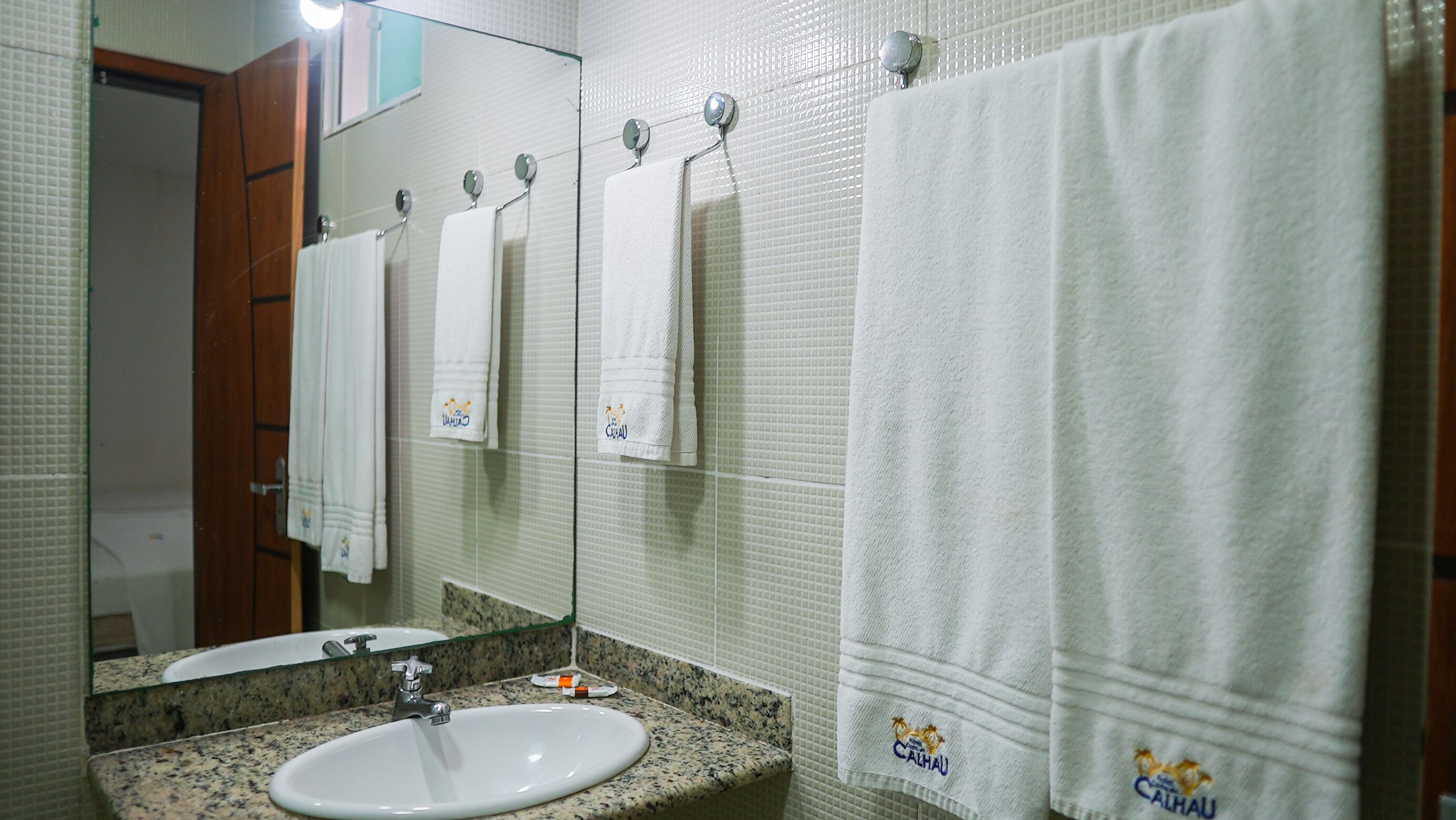 family room | bathroom | shower, towels, soap, toilet paper