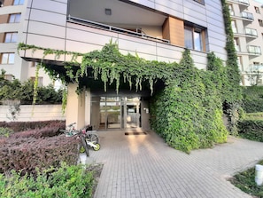 Fassade der Unterkunft