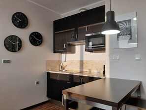 Comfort-Apartment | Eigene Küche | Hochstuhl, Kochgeschirr/Geschirr/Besteck