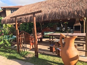BBQ/picnic area - Pousada Axé (Prado)