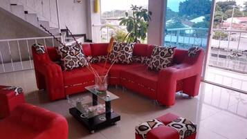 Sala de estar en el lobby