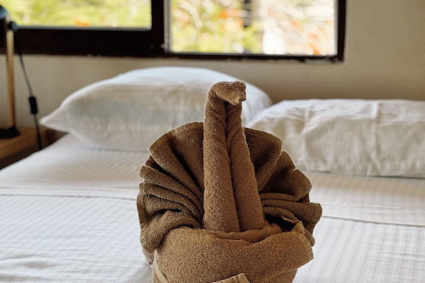 Deluxe Quadruple Room | Hypo-allergenic bedding, iron/ironing board, bed sheets