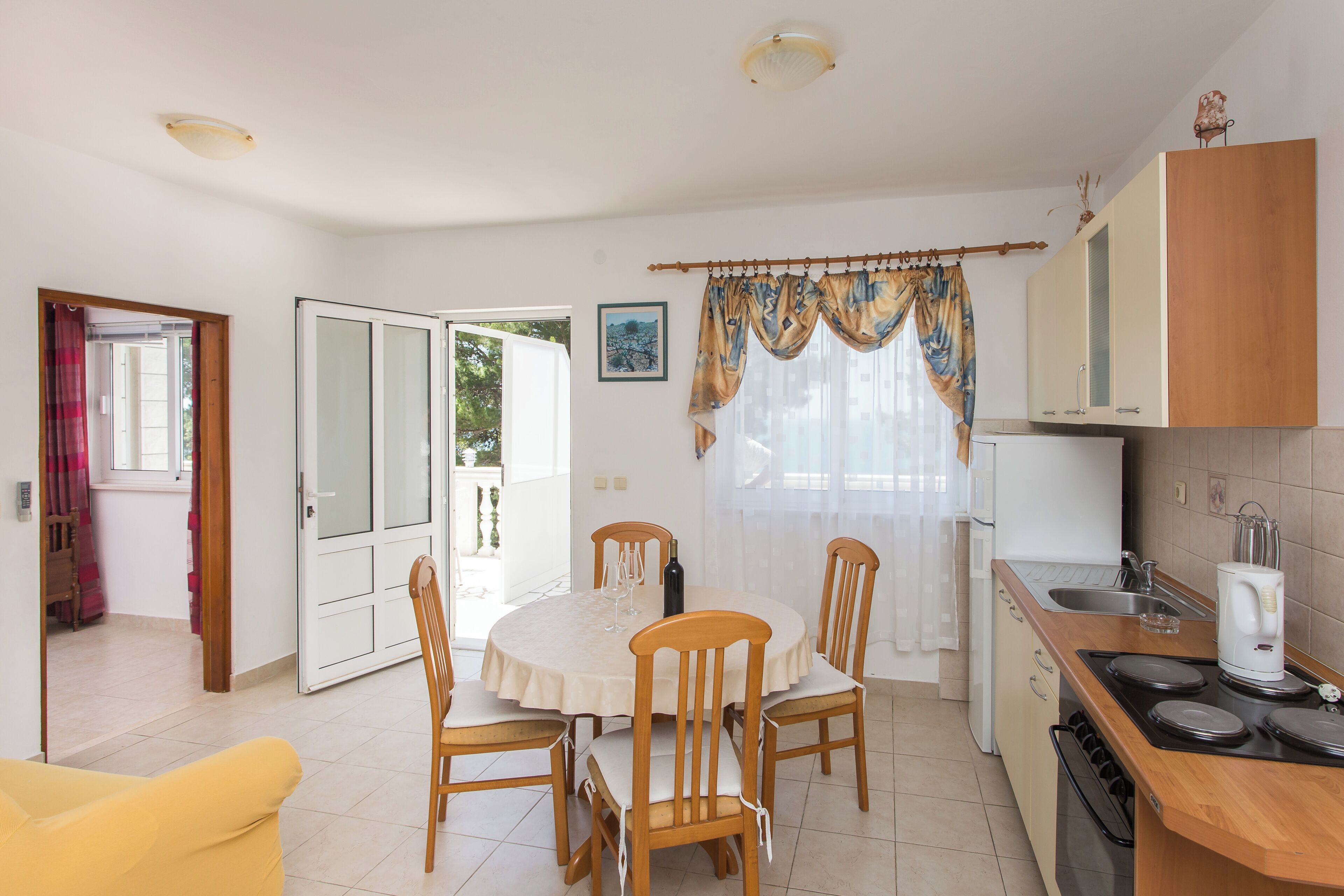 Apartamento (Apartments Villa Dingač-Borak - Stan) | Sala de jantar