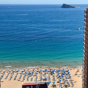 Aan het strand, strandlakens