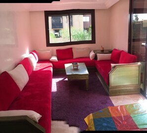 Apartment, 1 Schlafzimmer | Wohnzimmer