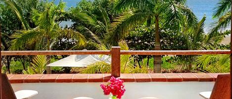 Vue sur la plage/l’océan