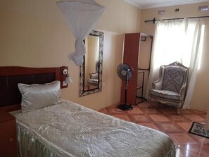 Minibar, desk, iron/ironing board, rollaway beds