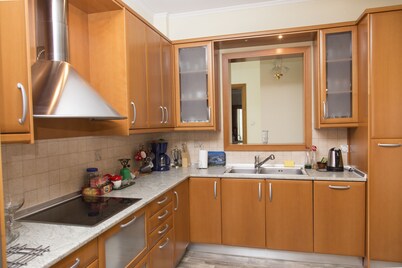 apartment exactly in the centre