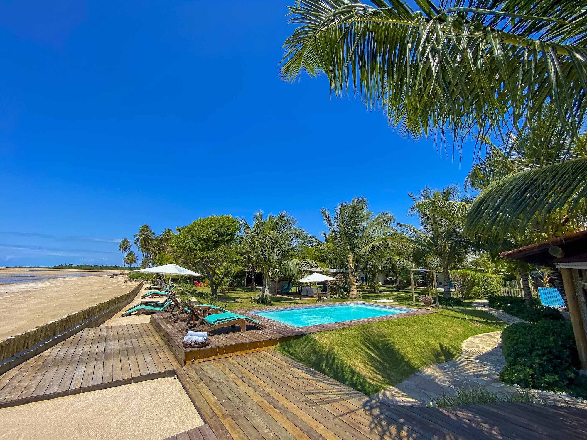 on the beach, white sand