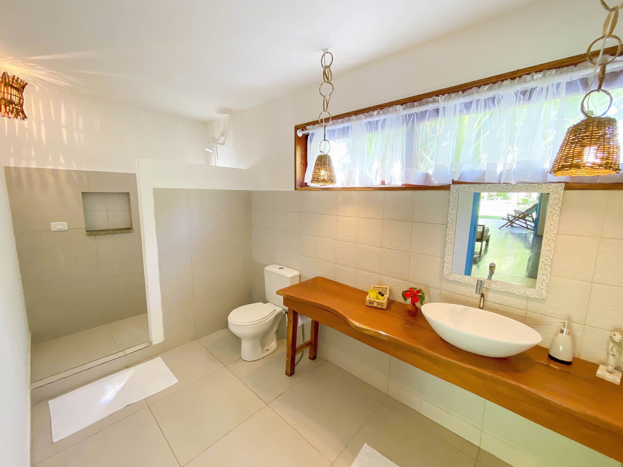 premier room, ground floor (independent entrance) | bathroom | shower, towels, soap, toilet paper