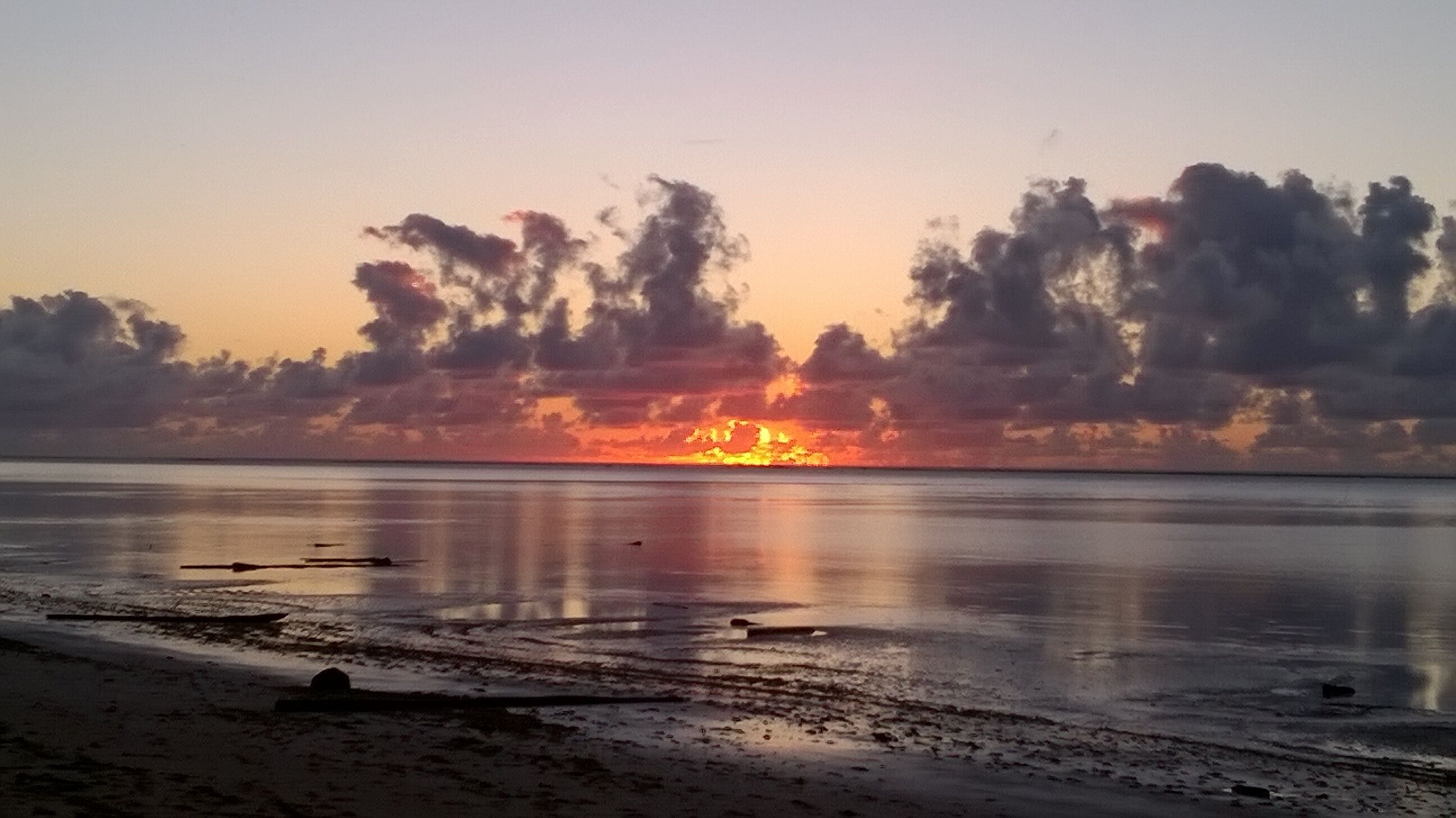 on the beach, white sand